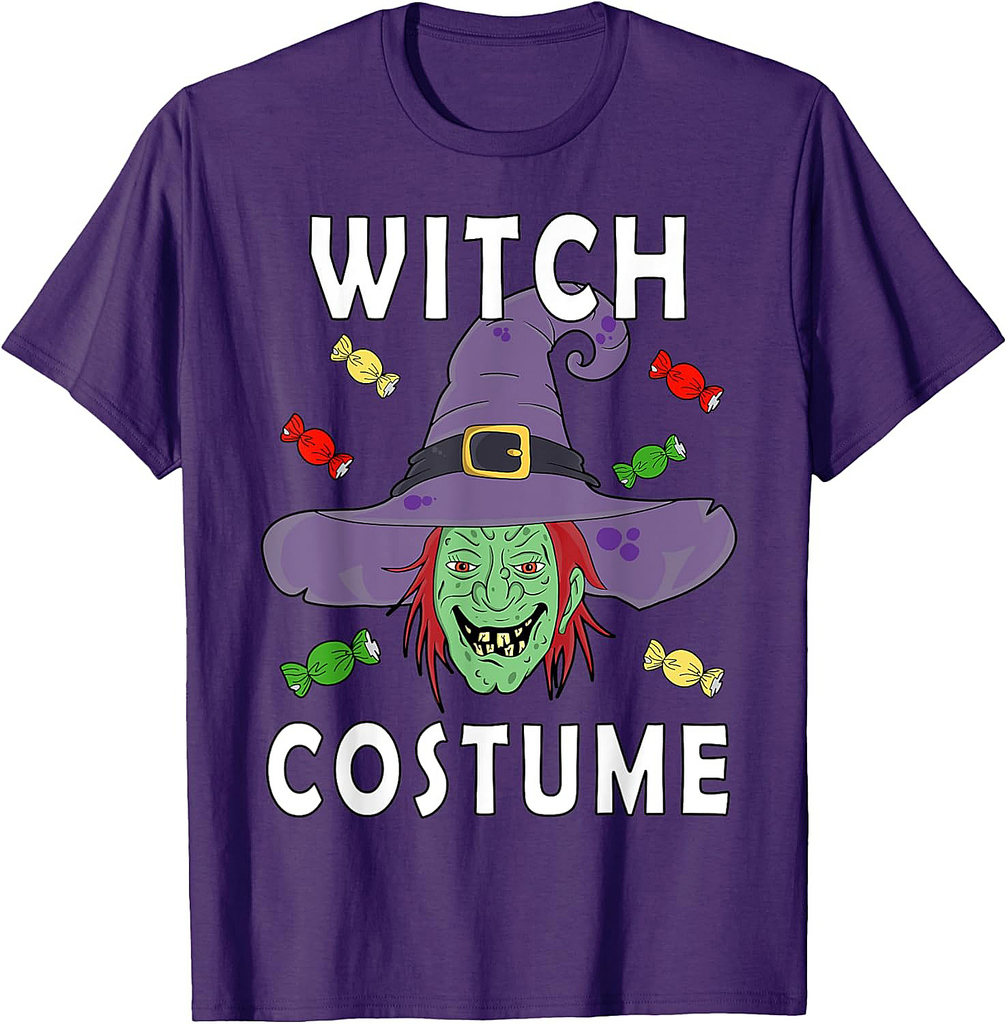 Witch Costume Witch Halloween Costume Funny T-Shirt