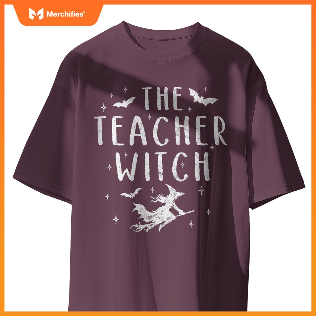 Womens The Teacher Witch Halloween Matching Group Costume
