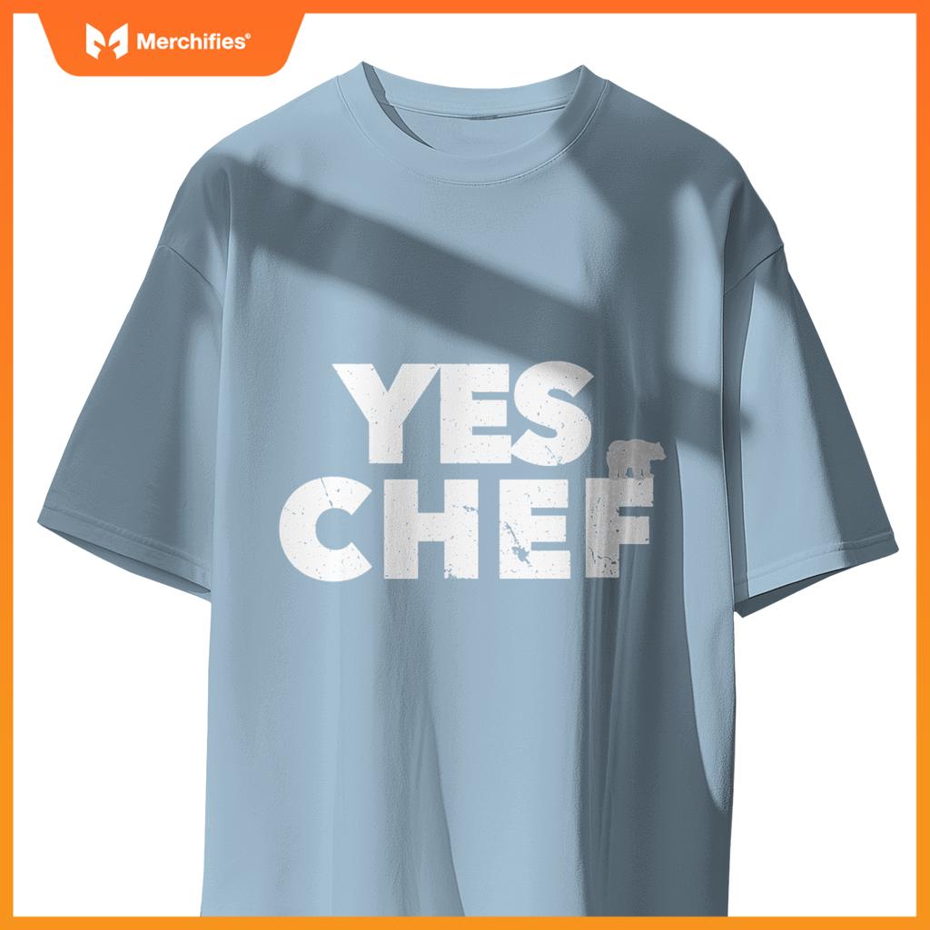 YES CHEF restaurant boss staff cook executive sous server T-Shirt