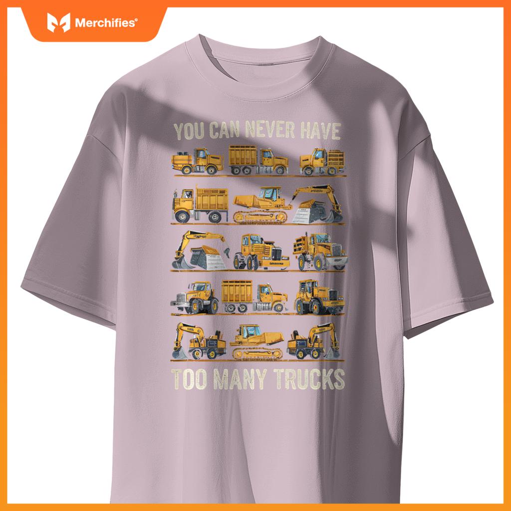 You Can Never Have Too Many Trucks Funny Kids Truck T-Shirt
