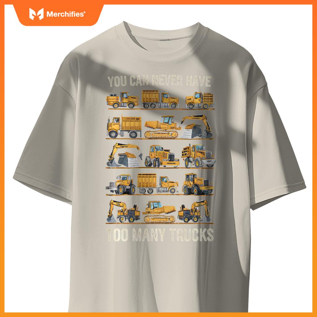 You Can Never Have Too Many Trucks Funny Kids Truck T-Shirt