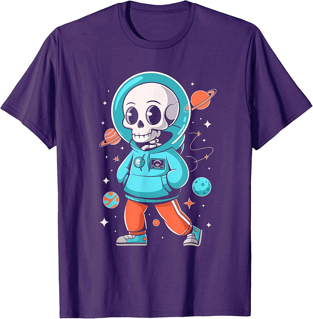 Zombie Skeleton Boy Zombies Horror Trick Or Treat Halloween T-Shirt