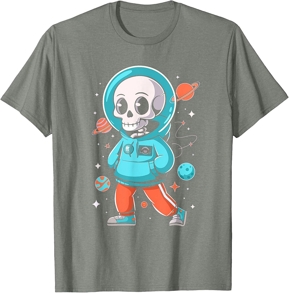 Zombie Skeleton Boy Zombies Horror Trick Or Treat Halloween T-Shirt