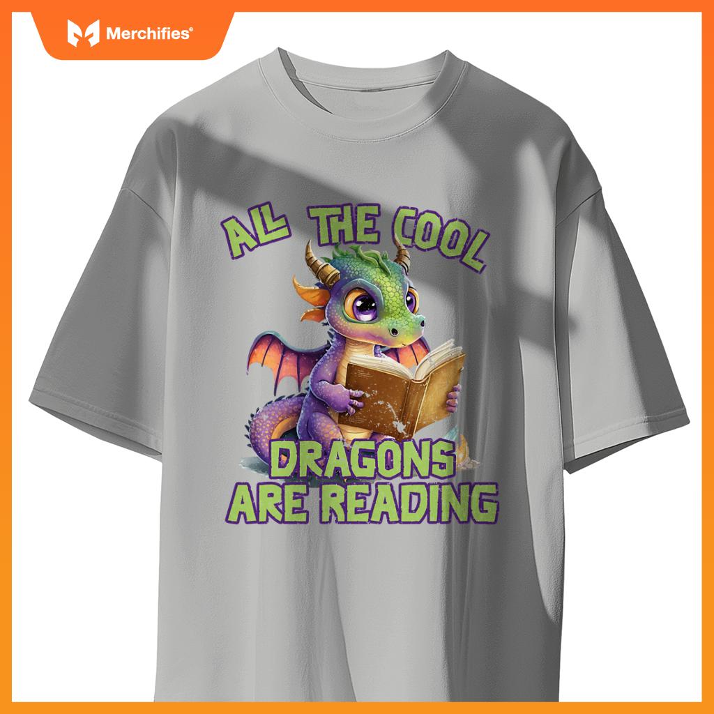 All  cool dragons are reading dragon teacher