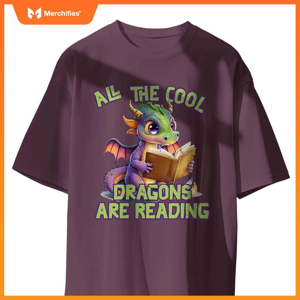 All  cool dragons are reading dragon teacher