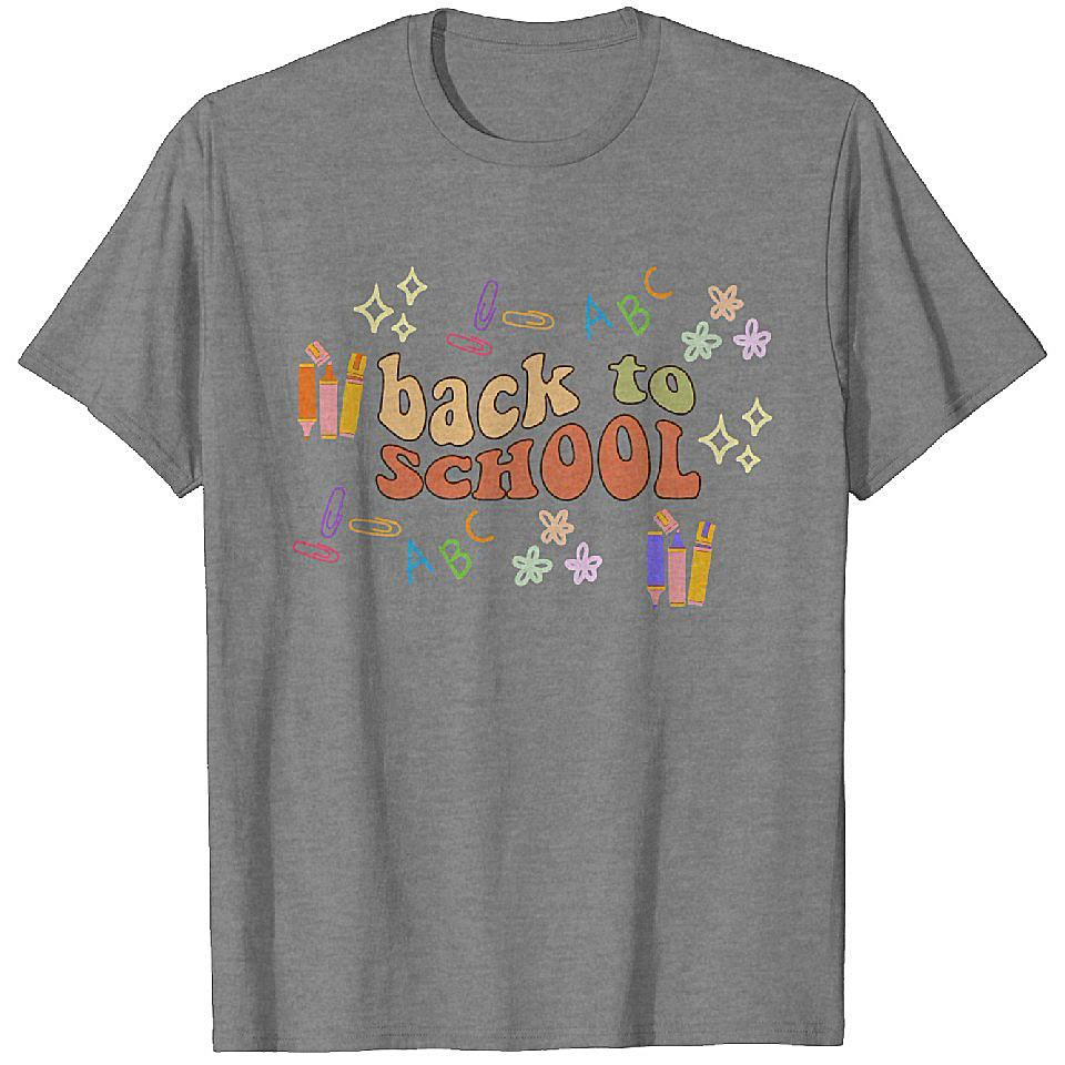 back to school T Shirts Heavyweight T-shirt Men