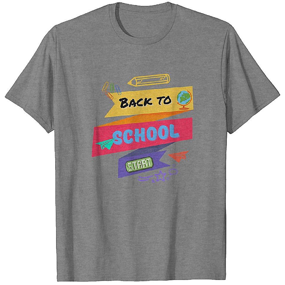back to school teacher back to school T-Shirts Heavyweight T-shirt Men