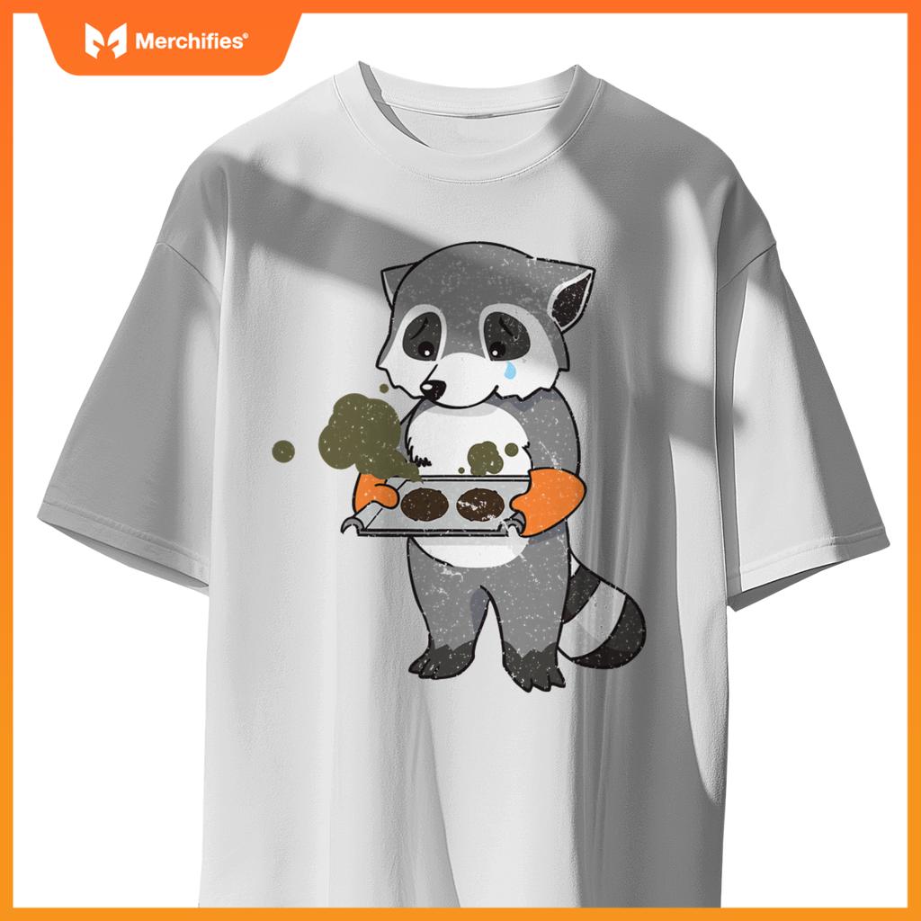 Baking Gone Wrong  Raccoon Chef Culinary Baker Cook T-Shirt
