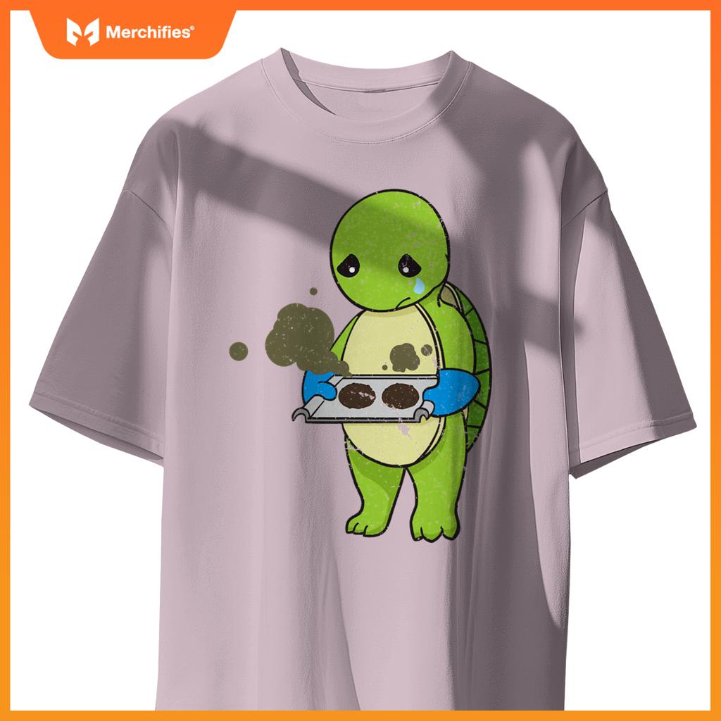 Baking Gone Wrong  Turtle Chef Culinary Baker Cook T-Shirt