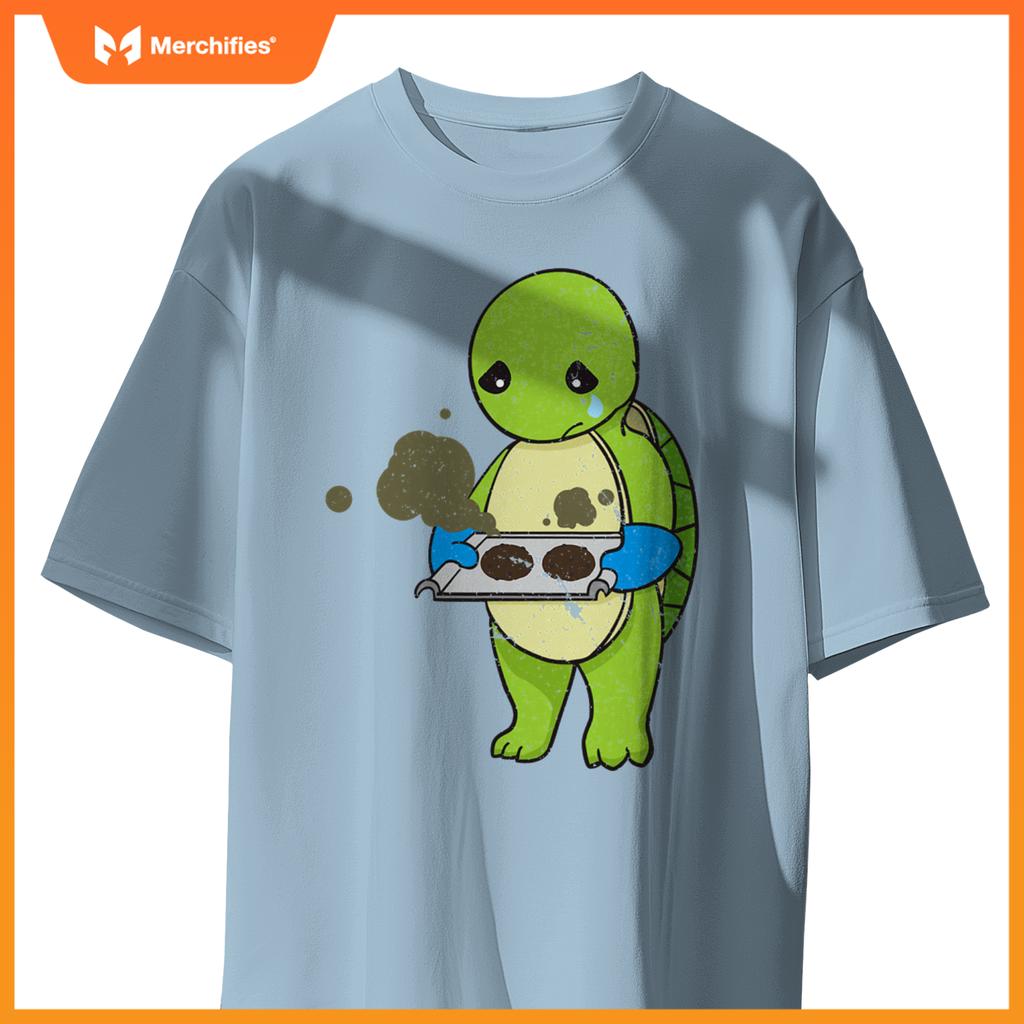 Baking Gone Wrong  Turtle Chef Culinary Baker Cook T-Shirt