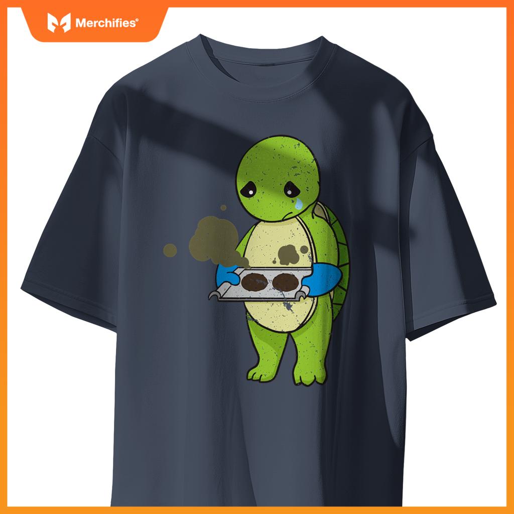 Baking Gone Wrong  Turtle Chef Culinary Baker Cook T-Shirt