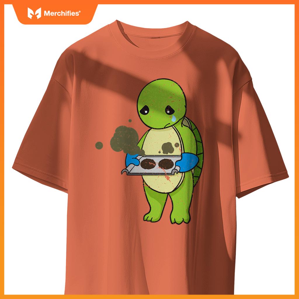 Baking Gone Wrong  Turtle Chef Culinary Baker Cook T-Shirt