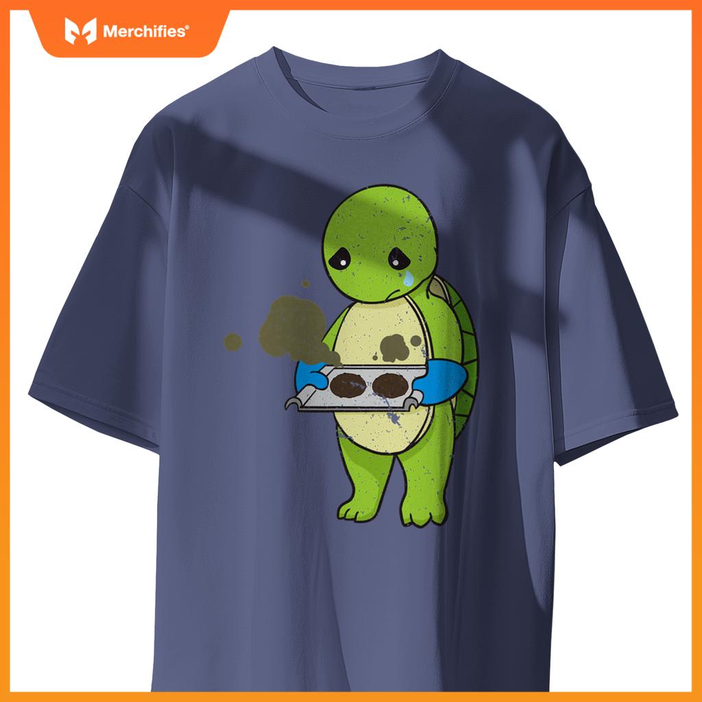 Baking Gone Wrong  Turtle Chef Culinary Baker Cook T-Shirt