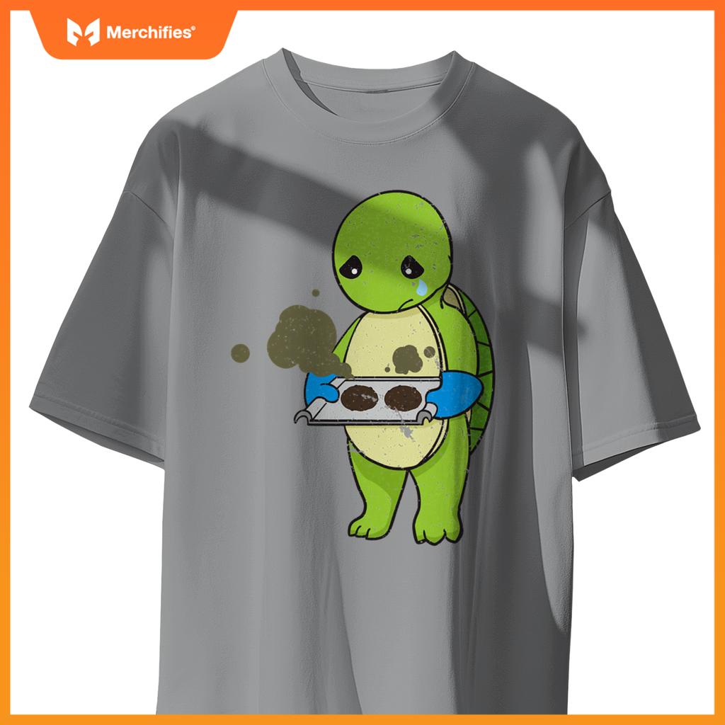 Baking Gone Wrong  Turtle Chef Culinary Baker Cook T-Shirt