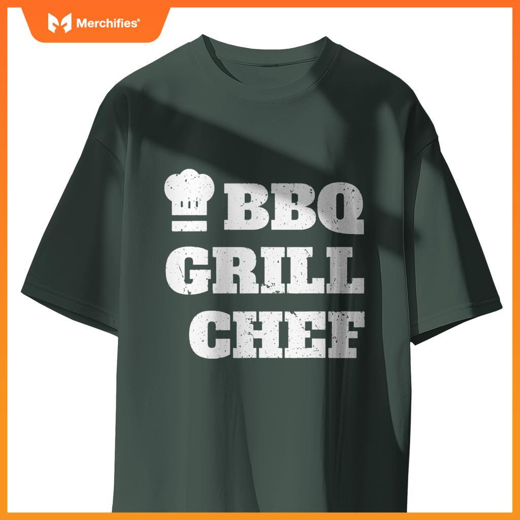 Bbq Grill Chef  Barbecue Cook Hat T-Shirt