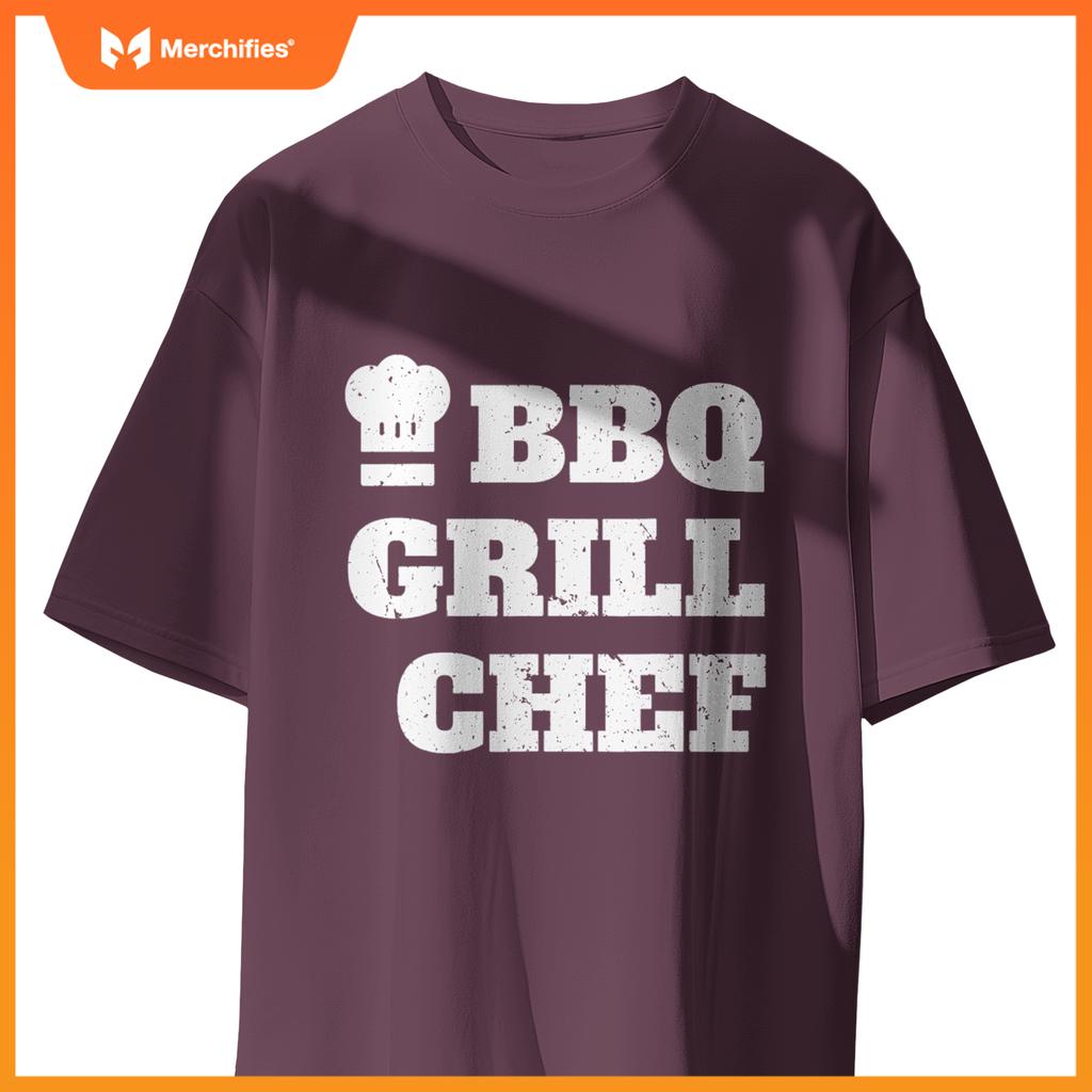 Bbq Grill Chef  Barbecue Cook Hat T-Shirt