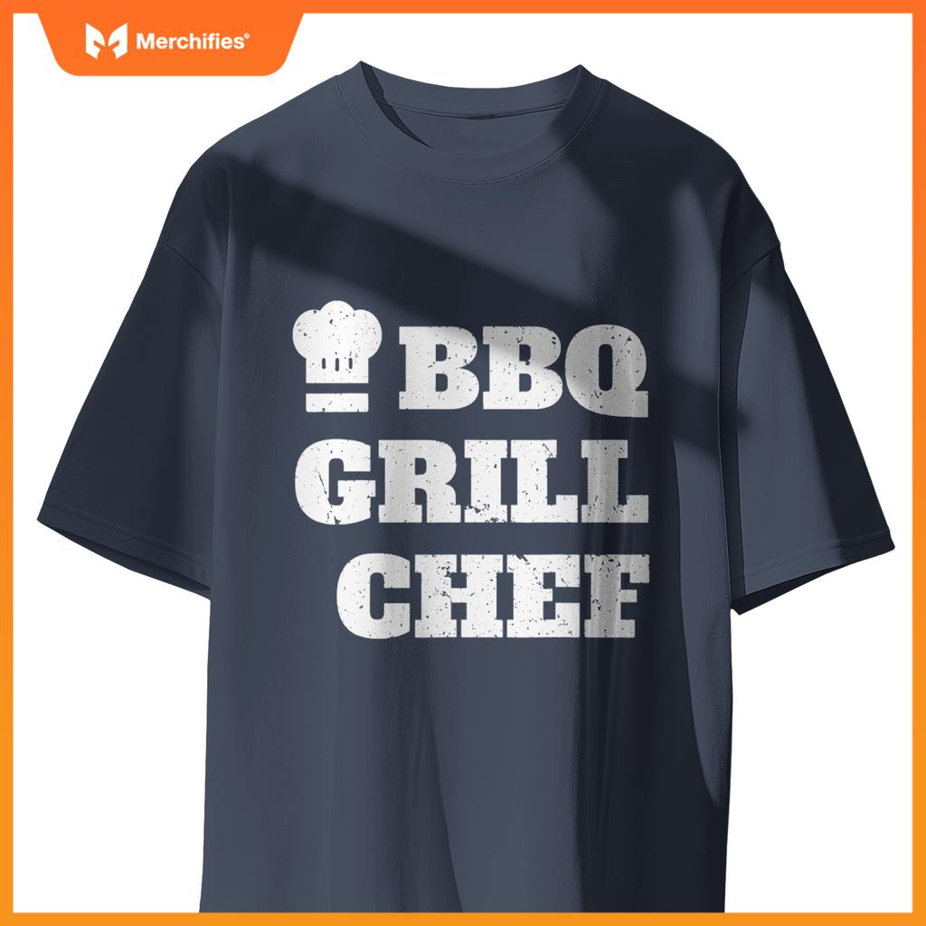 Bbq Grill Chef  Barbecue Cook Hat T-Shirt