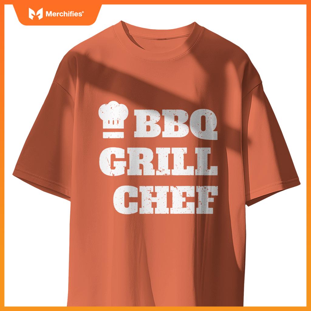 Bbq Grill Chef  Barbecue Cook Hat T-Shirt