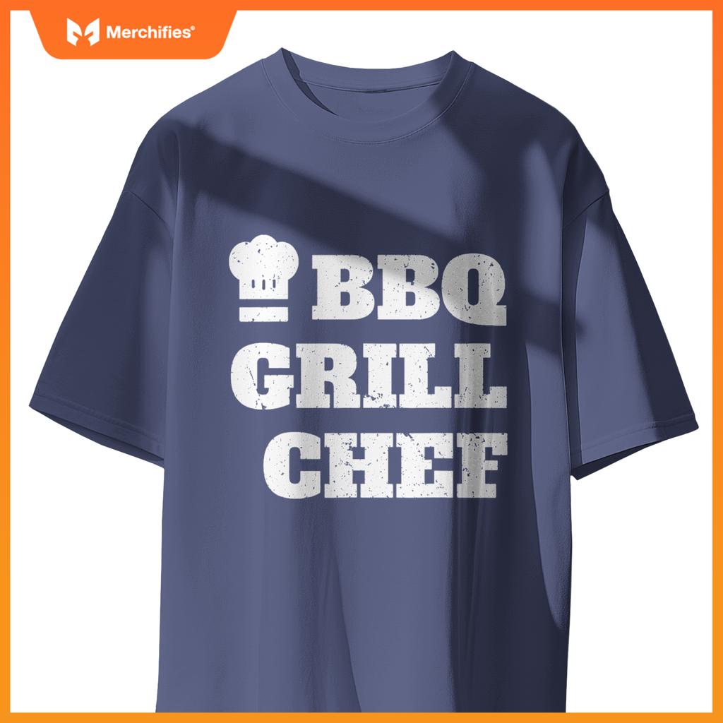 Bbq Grill Chef  Barbecue Cook Hat T-Shirt