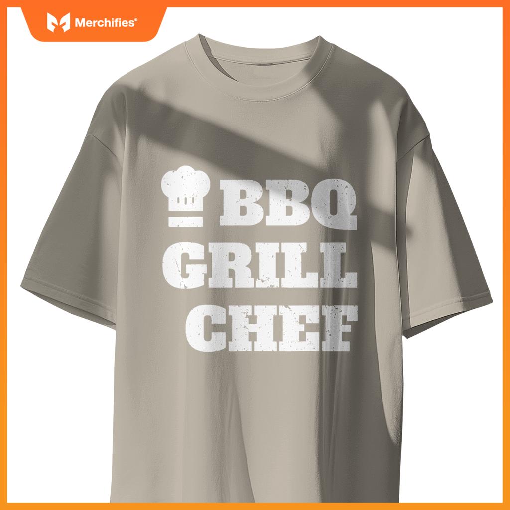 Bbq Grill Chef  Barbecue Cook Hat T-Shirt