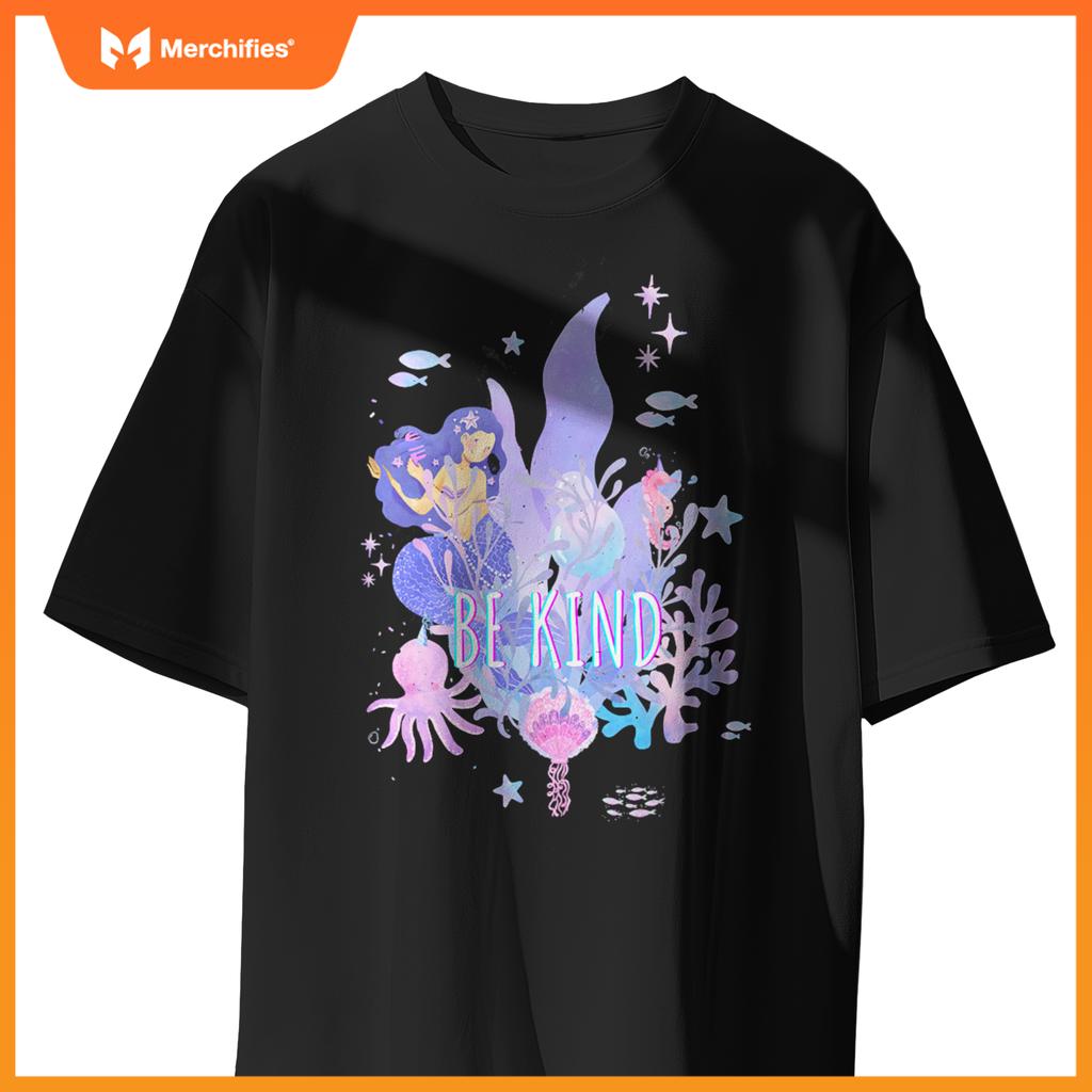 Be kind water color mermaid teacher teaching back to school