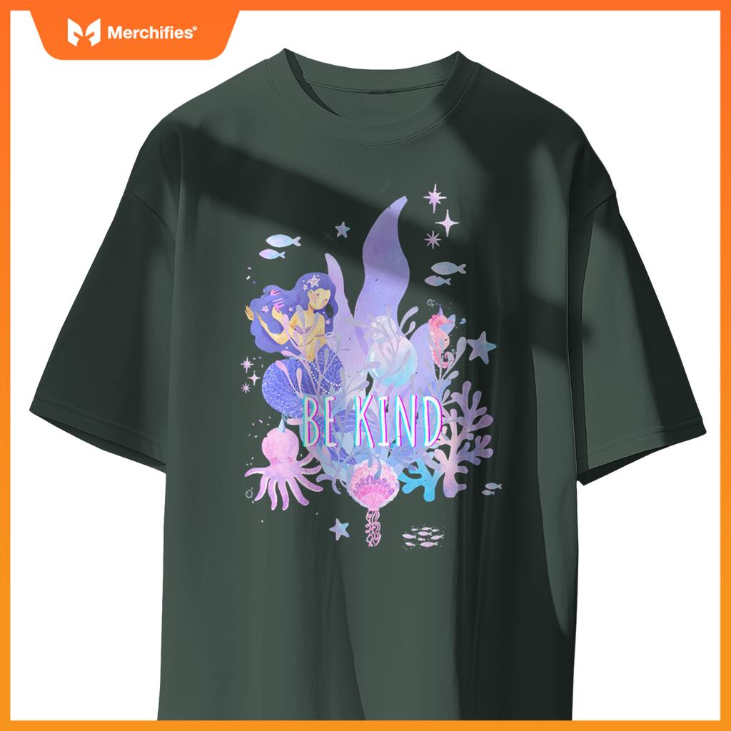 Be kind water color mermaid teacher teaching back to school