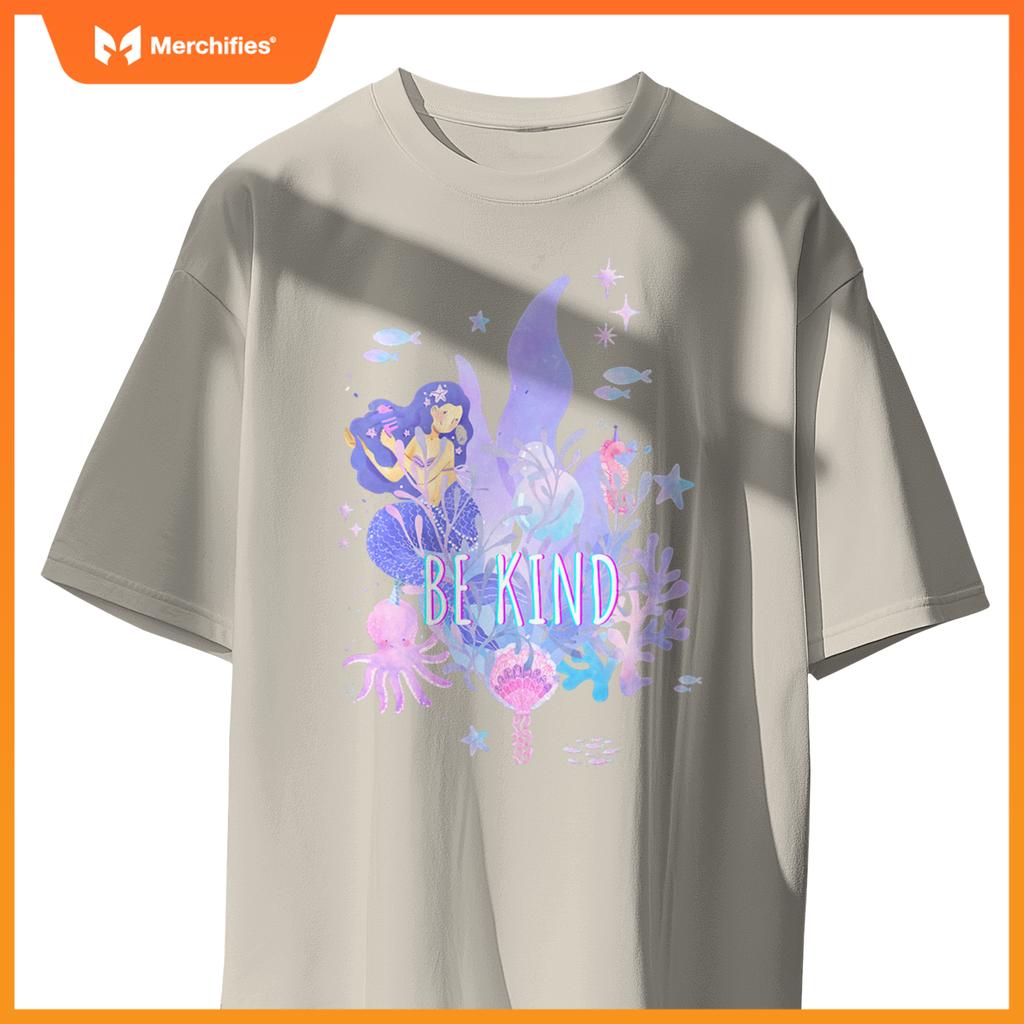 Be kind water color mermaid teacher teaching back to school