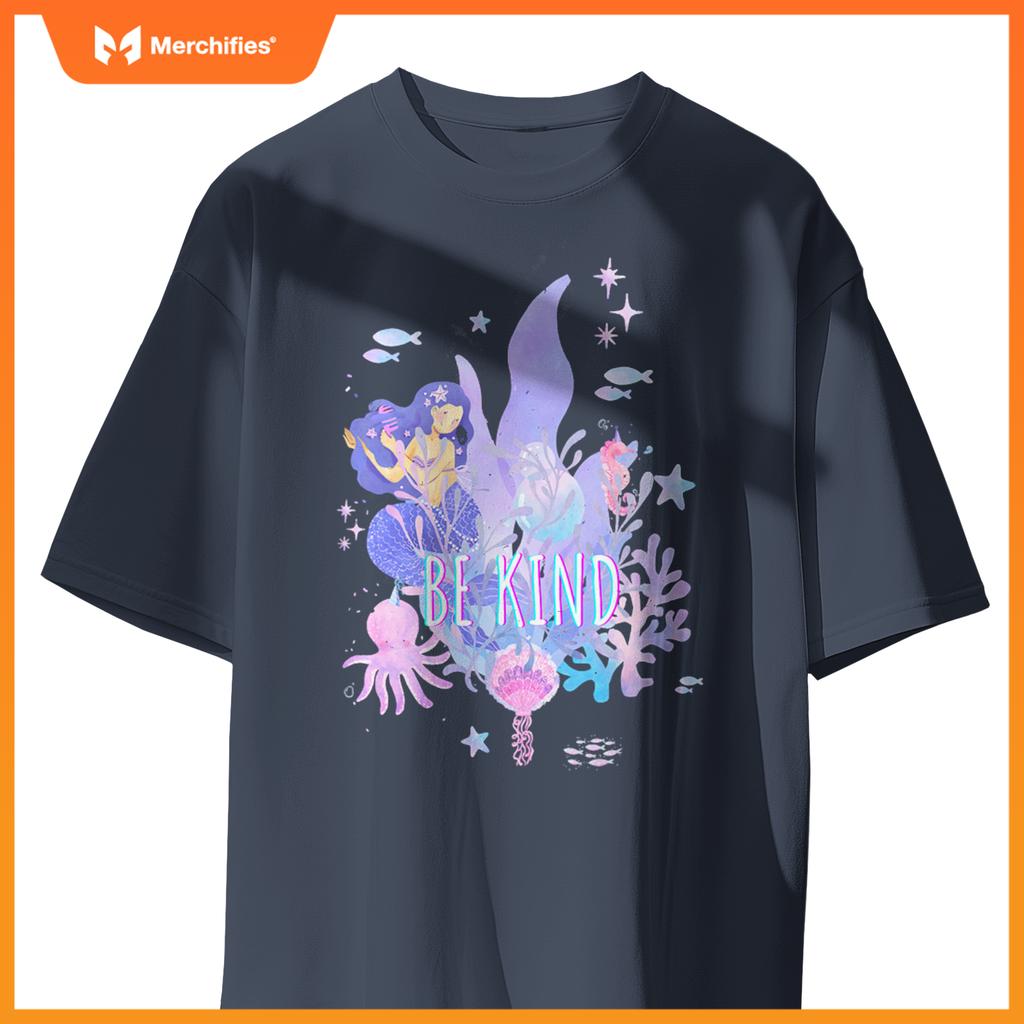 Be kind water color mermaid teacher teaching back to school