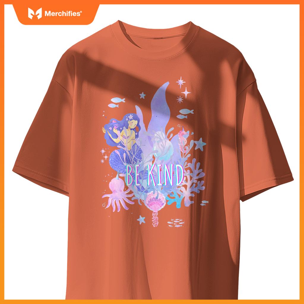 Be kind water color mermaid teacher teaching back to school