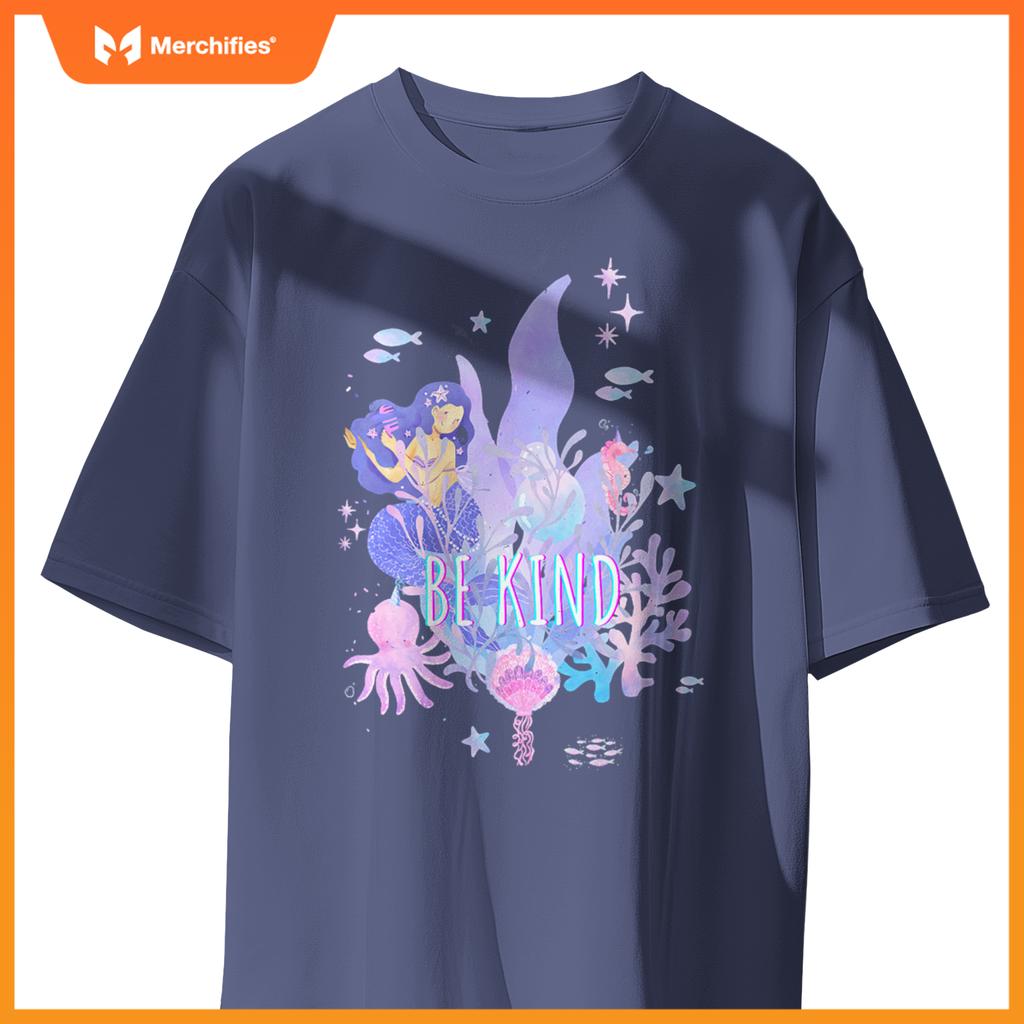 Be kind water color mermaid teacher teaching back to school