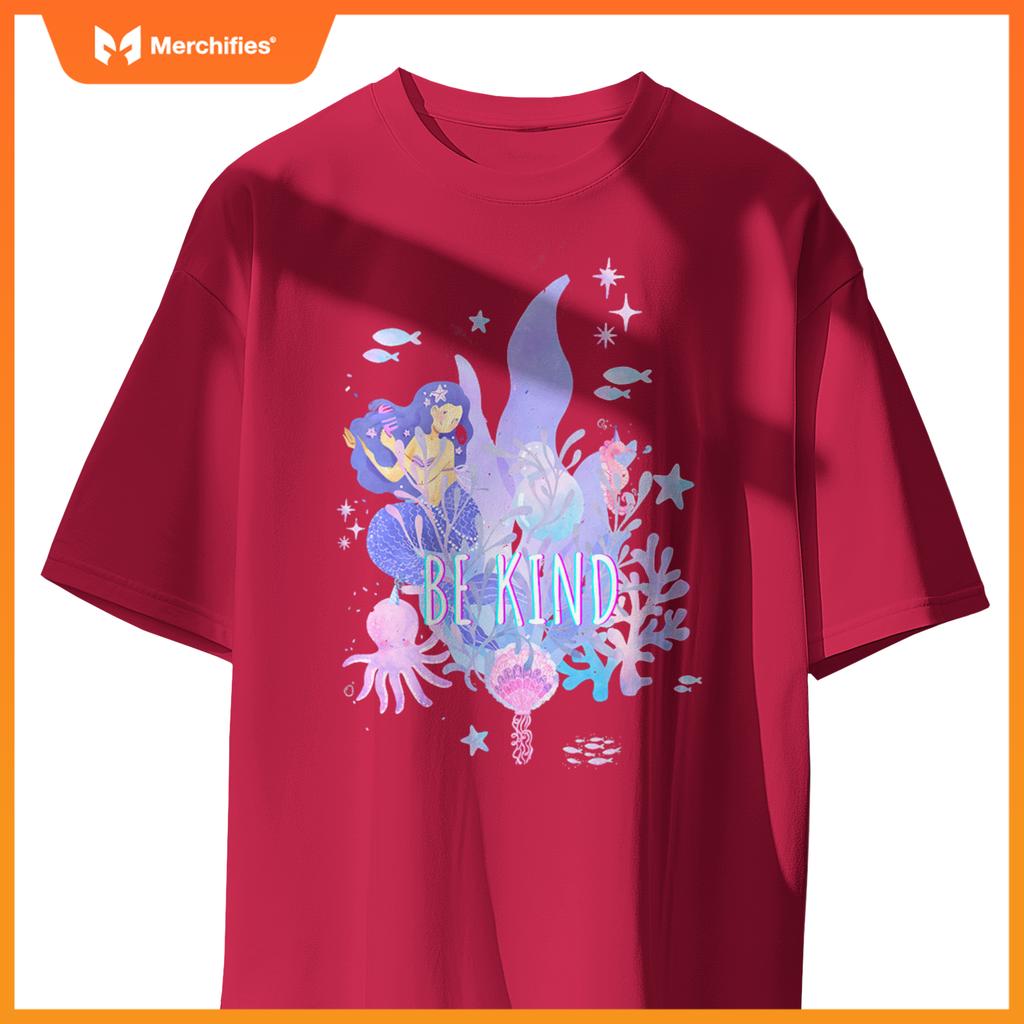 Be kind water color mermaid teacher teaching back to school