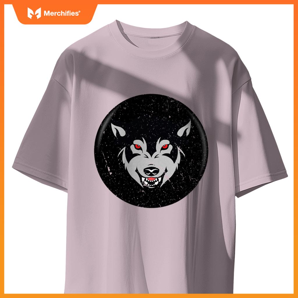 Black And Grey Wolf Dog -  Back To School T-Shirt