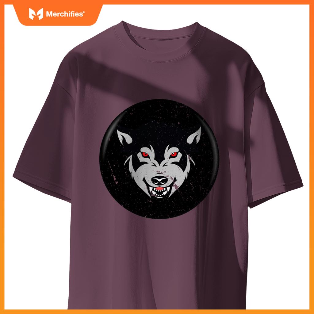 Black And Grey Wolf Dog -  Back To School T-Shirt