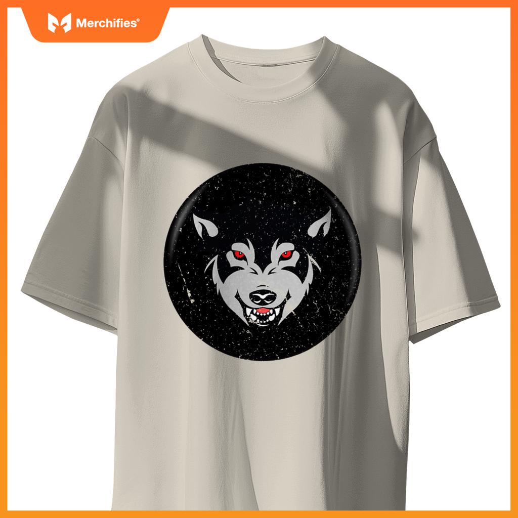 Black And Grey Wolf Dog -  Back To School T-Shirt