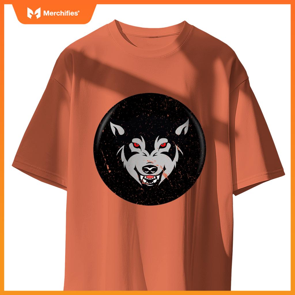 Black And Grey Wolf Dog -  Back To School T-Shirt