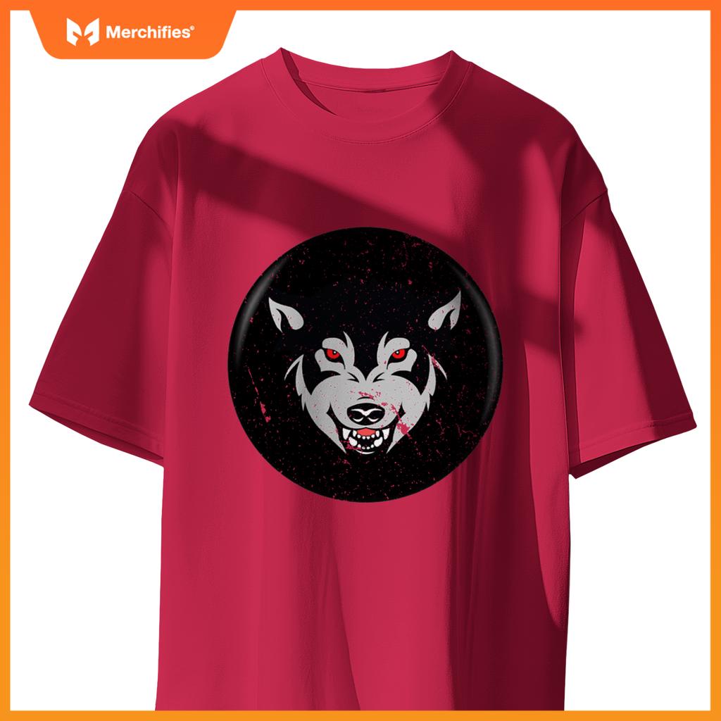 Black And Grey Wolf Dog -  Back To School T-Shirt
