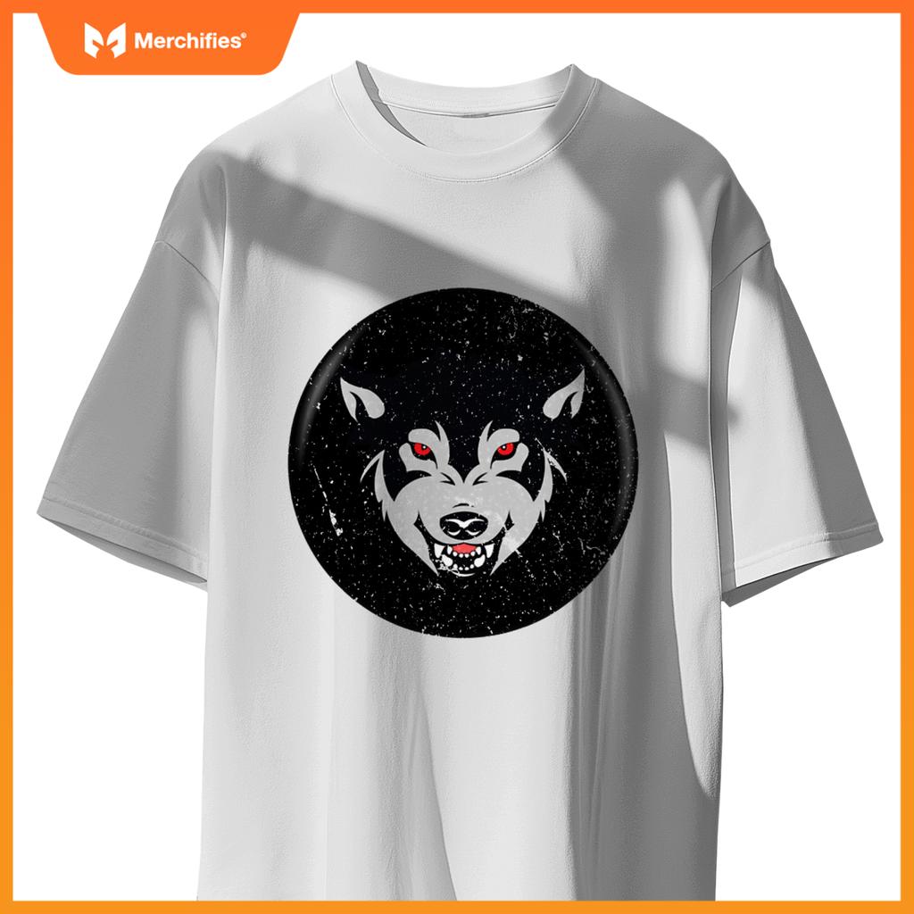Black And Grey Wolf Dog -  Back To School T-Shirt
