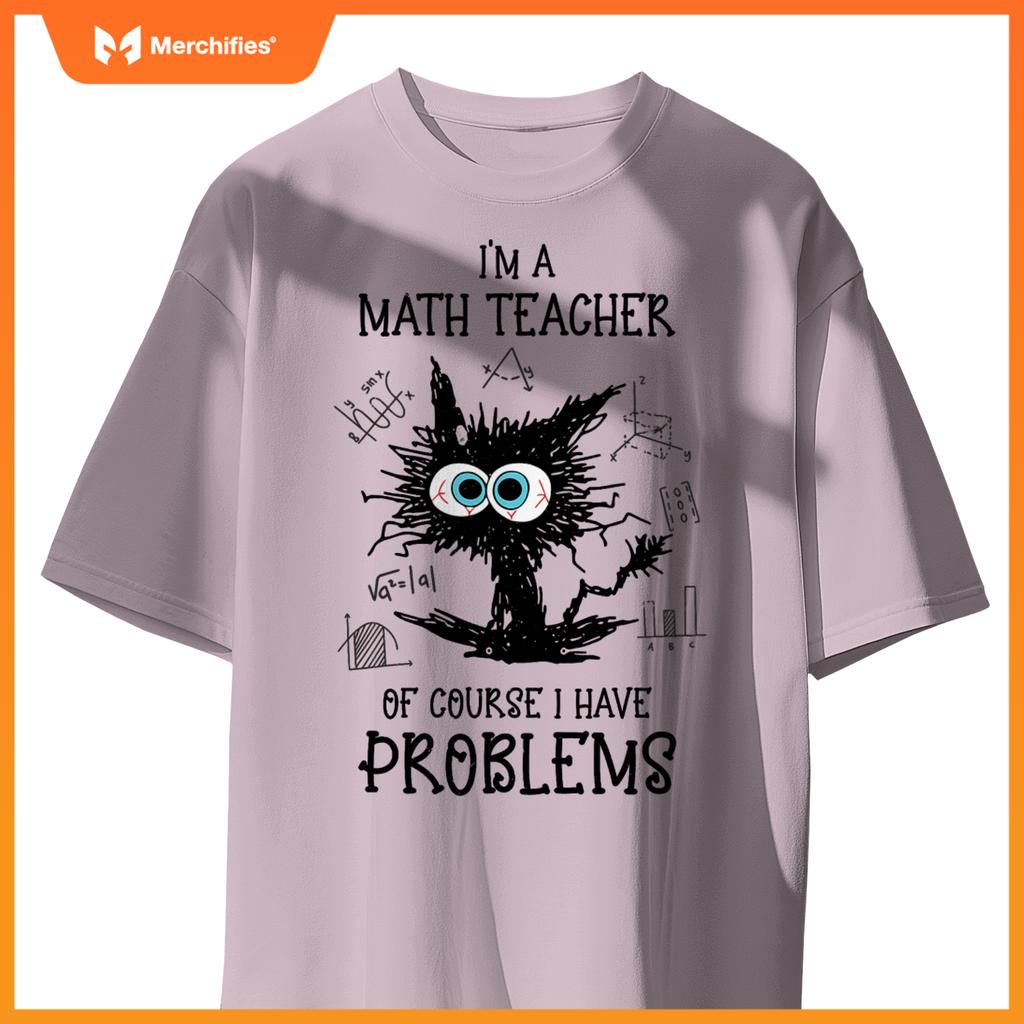 Black cat kitty im a math teacher of course i have problems
