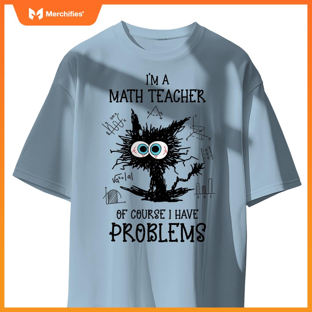 Black cat kitty im a math teacher of course i have problems
