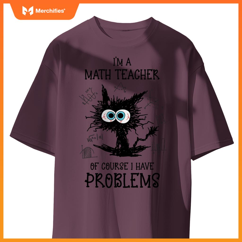 Black cat kitty im a math teacher of course i have problems