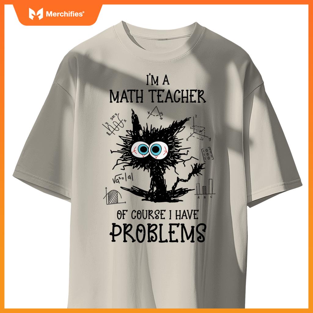 Black cat kitty im a math teacher of course i have problems