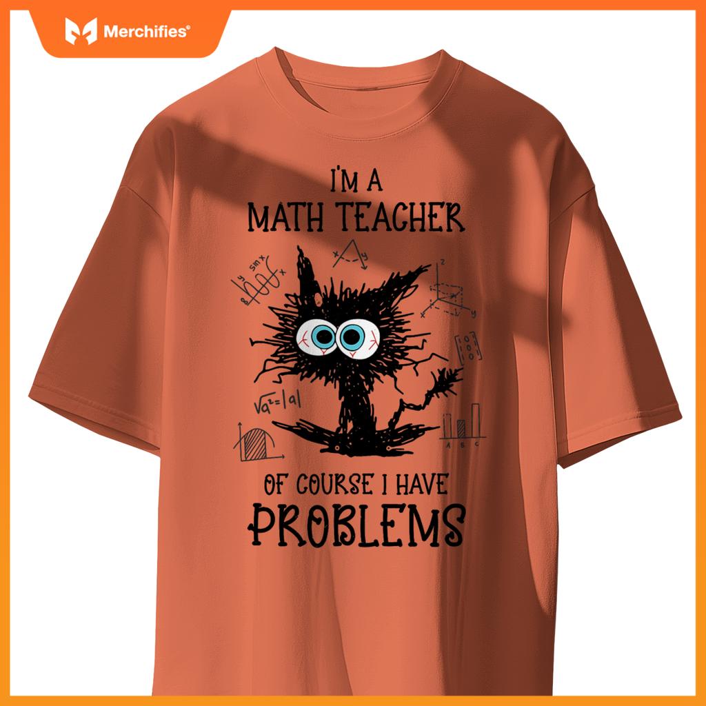 Black cat kitty im a math teacher of course i have problems