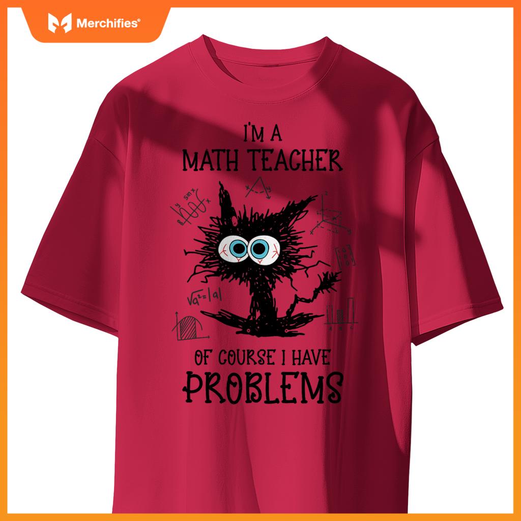 Black cat kitty im a math teacher of course i have problems