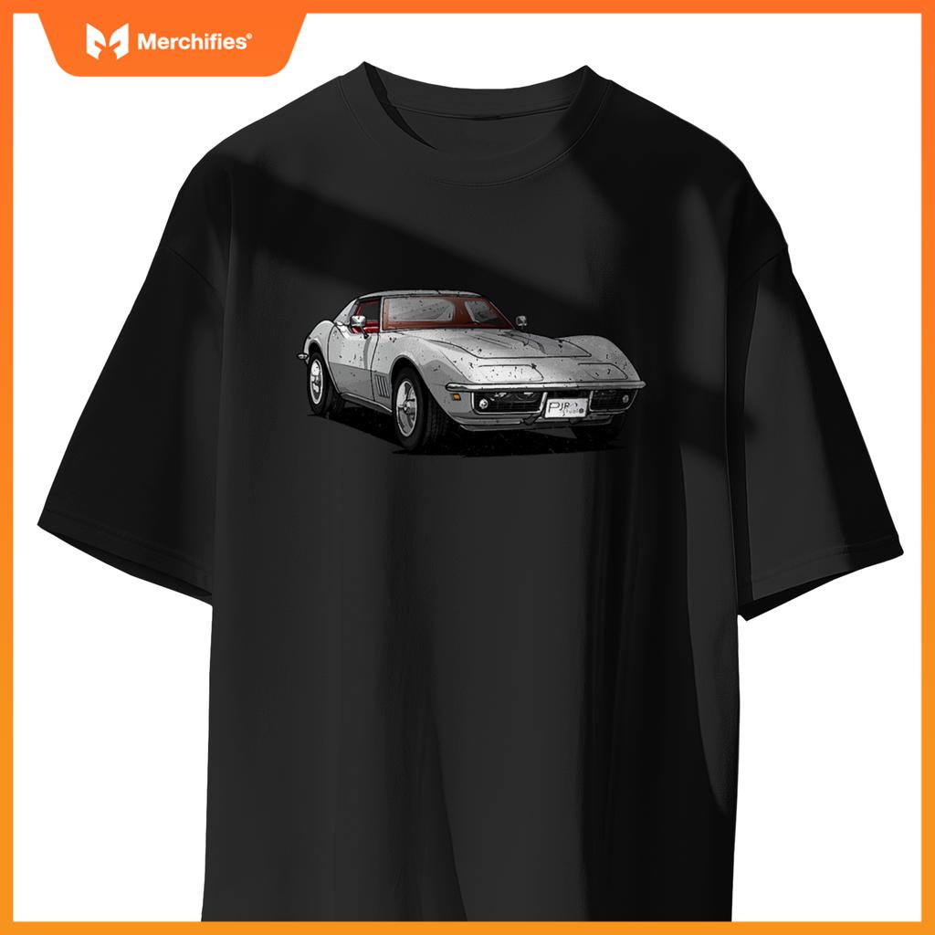 C3 Vette Stingray Z06 Grey Supercar Sports Car  Boys Men T-Shirt