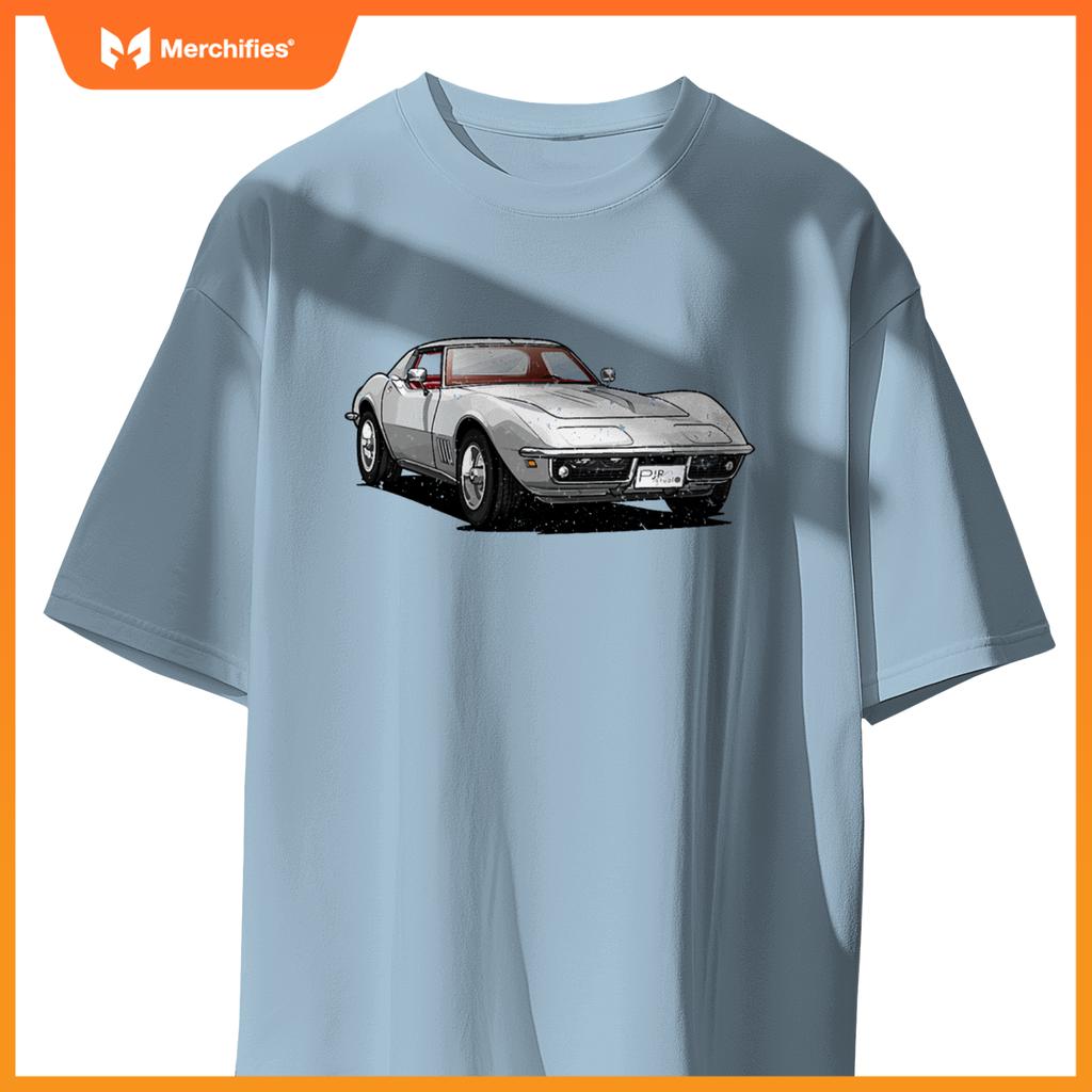 C3 Vette Stingray Z06 Grey Supercar Sports Car  Boys Men T-Shirt