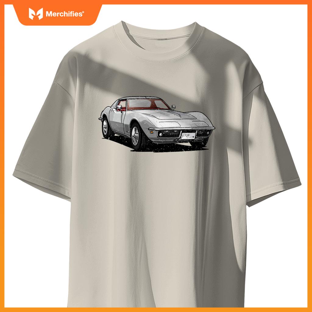 C3 Vette Stingray Z06 Grey Supercar Sports Car  Boys Men T-Shirt