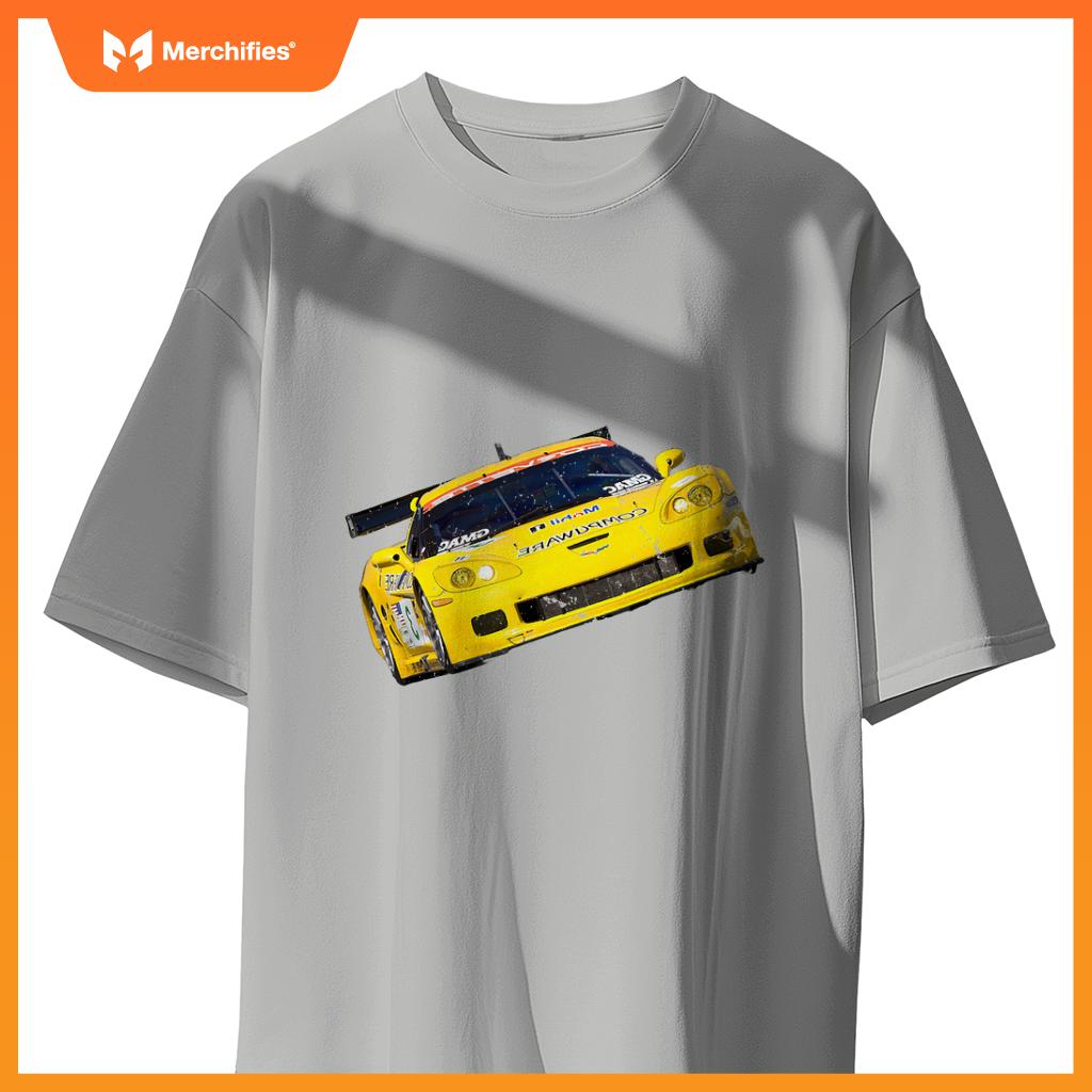 C6r C6 Z06 Zr1 Vette Stingray Yellow Supercar Sports Car T-Shirt