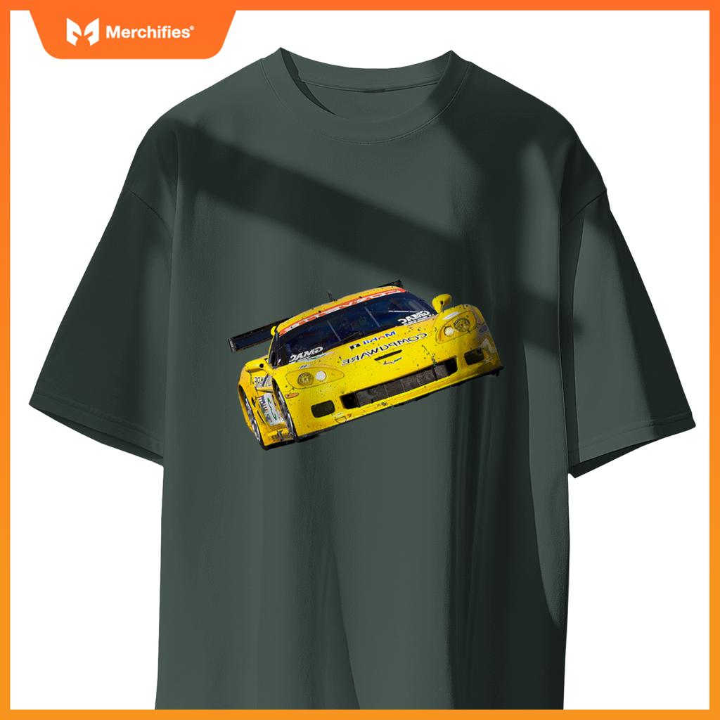 C6r C6 Z06 Zr1 Vette Stingray Yellow Supercar Sports Car T-Shirt