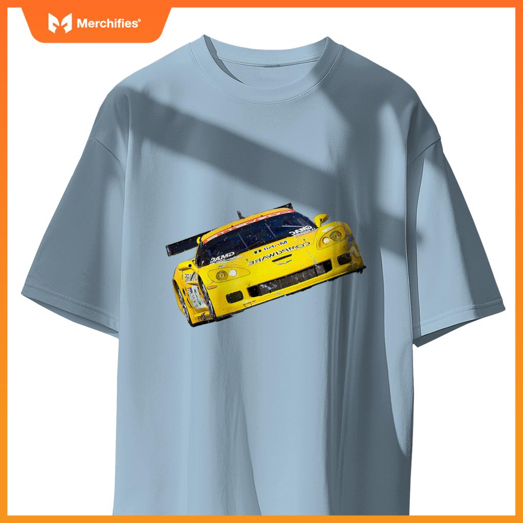C6r C6 Z06 Zr1 Vette Stingray Yellow Supercar Sports Car T-Shirt