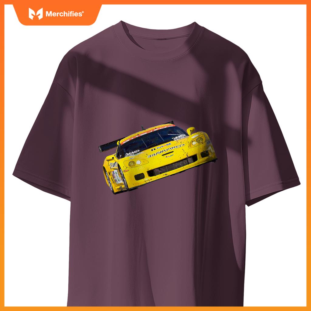 C6r C6 Z06 Zr1 Vette Stingray Yellow Supercar Sports Car T-Shirt